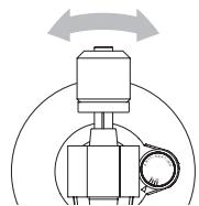 TEAC TN-280BT - Gire el contrapeso y ajustelo deforma que el brazo quede nivelado. - 1
