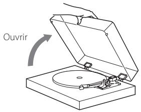 TEAC TN-280BT - Dépose du couvercle anti-poussière - 1