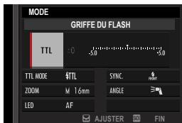 DARTY HYBRIDEX-PRO 3 DURATECH - Réglages du flash - 3