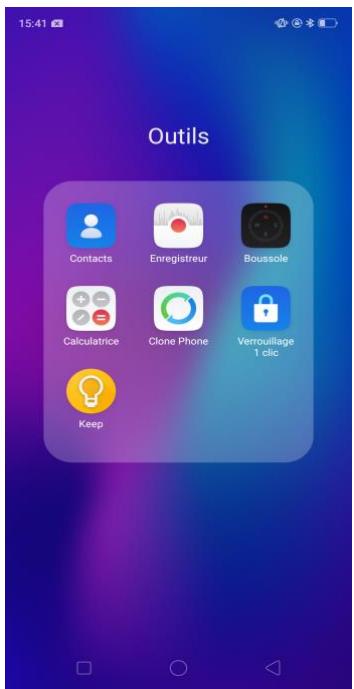 OPPO RX17NEO - Scan intelligent pour les contacts - 1