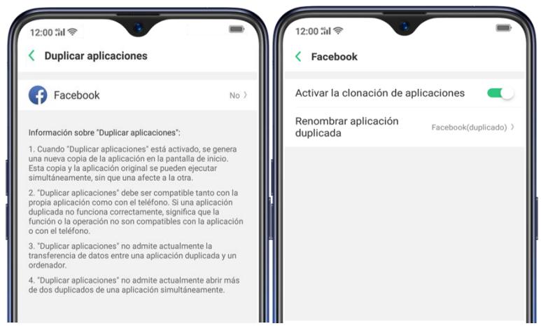 OPPO RX17NEO - Applications de clonage - 1