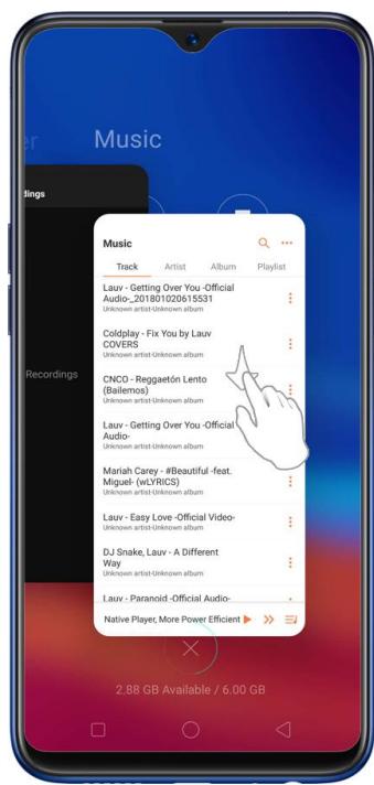 OPPO RX17NEO - Écran partagé - 9