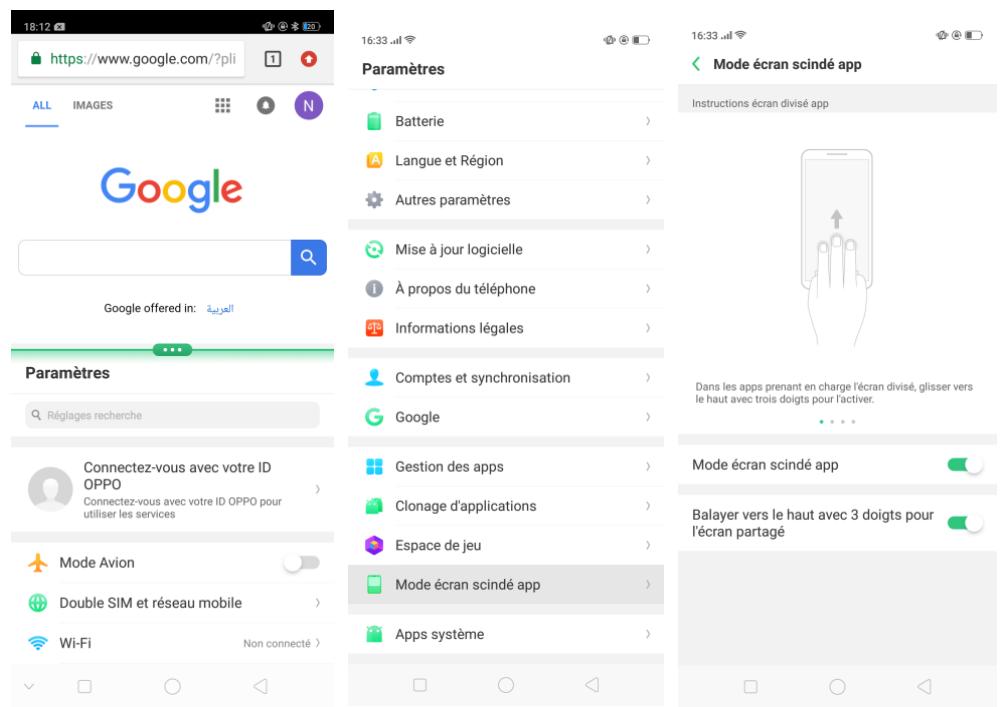 OPPO RX17NEO - Écran partagé - 1