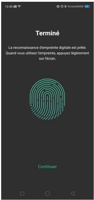OPPO RX17NEO - Définir le code et l'empreinte digitale avant sous l'écran - 6