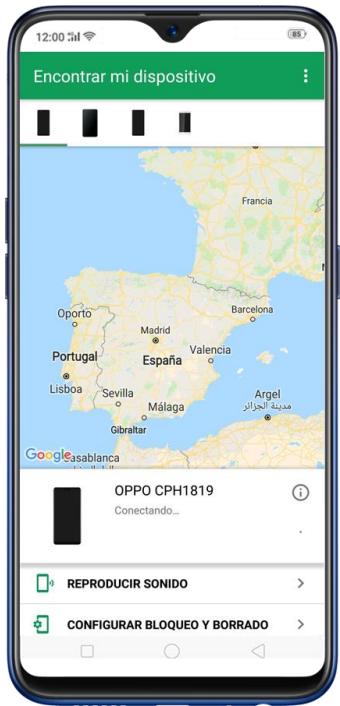 OPPO RX17NEO - Trouver mon appareil - 1