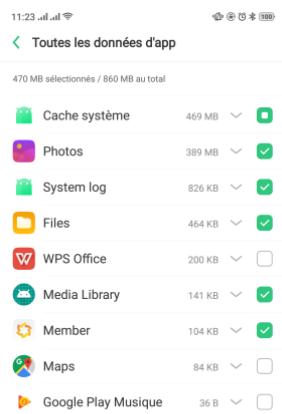 OPPO RX17NEO - Libérer de l'espace de stockage - 2
