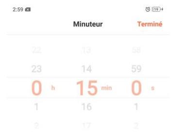 OPPO RX17NEO - Personnalisation de la minuterie - 21