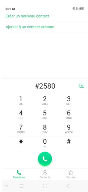 OPPO RX17NEO - Masquer l'icône de l'écran d'accueil - 3