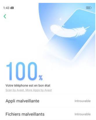 OPPO RX17NEO - Analyse antivirus - 1