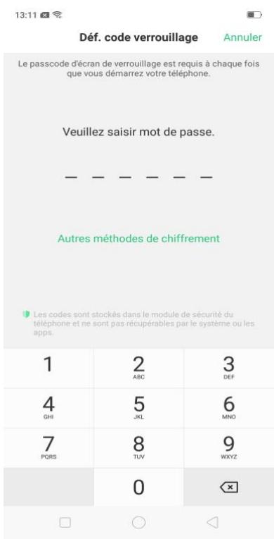 OPPO RX17NEO - Définir le code et l'empreinte digitale avant sous l'écran - 3