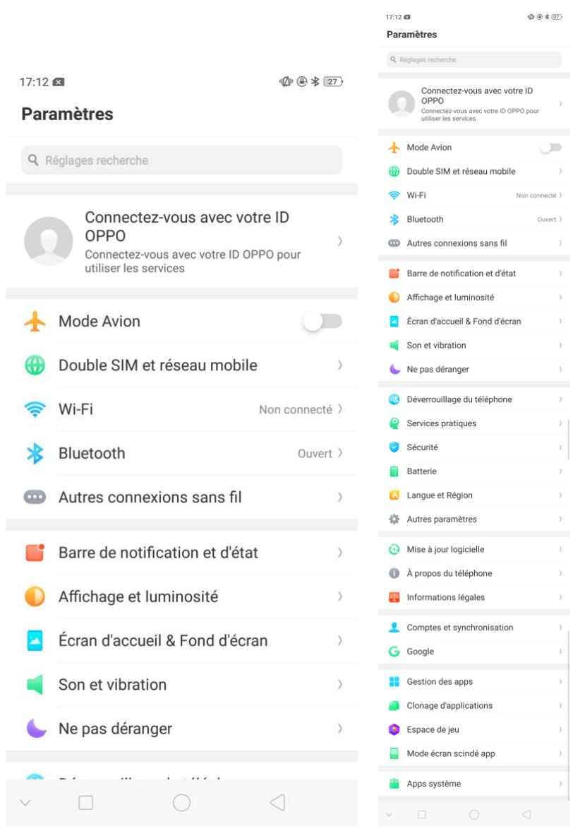OPPO RX17NEO - Modifier une capture d'écran - 1