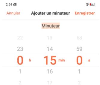 OPPO RX17NEO - Personnalisation de la minuterie - 8