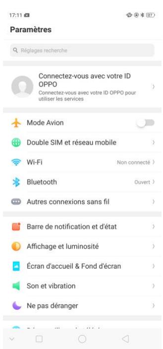 OPPO RX17NEO - Utilisez un marqueur - 1