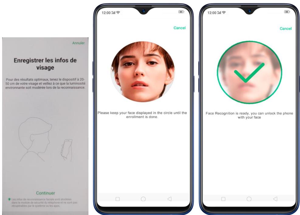 OPPO RX17NEO - Définir le code et l'empreinte digitale avant sous l'écran - 7