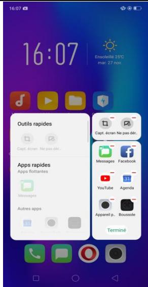 OPPO RX17NEO - Gestion de la barre latérale intelligente - 1