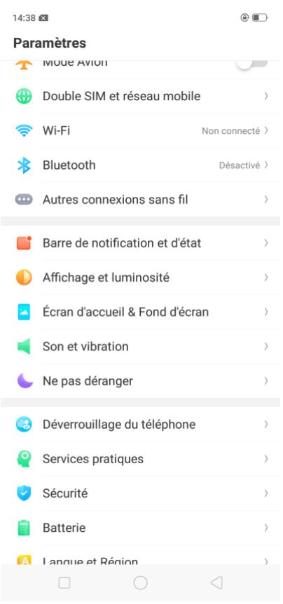 OPPO RX17NEO - Économiseur d'énergie intelligent - 1