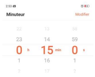 OPPO RX17NEO - Personnalisation de la minuterie - 15