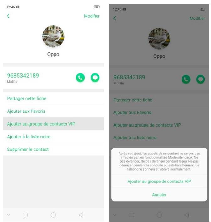 OPPO RX17NEO - Contacts VIP - 1