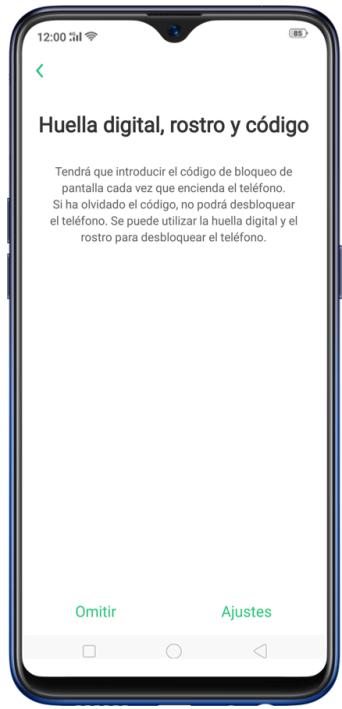 OPPO RX17NEO - Définir le code et l'empreinte digitale avant sous l'écran - 1