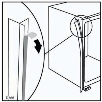 DE DIETRICH DWS 850 X ARGENT - Instructions pour l'encastrement Dimensions de la niche - 3