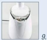 B.KETTNER SOINS BEAUTE VISOCREAT PRO 43200C - Étapes d'assemblage de l'appareil - 9