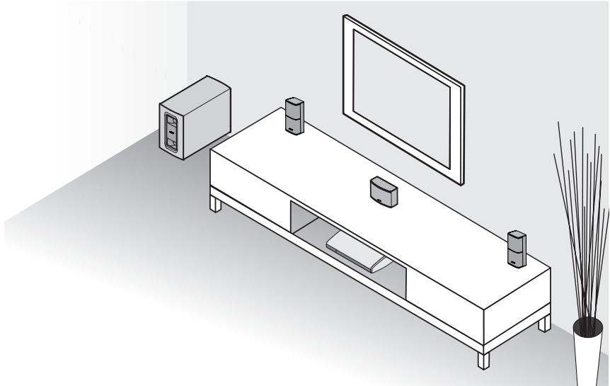 BOSER LIFESTYLE 535 III WC - Cables des enceintes arrière - 2