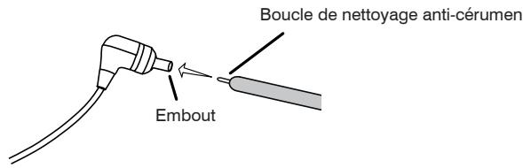 SHURE CASWM JSH E4Cc - Nettoyage de l'embout d'écouter - 1