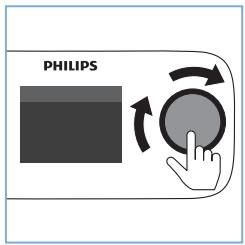 PHILIPS HD9880/90 - Rotary and back button - 1