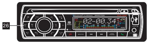 PEEKTON PKM1050 - Fonctionnement des CD, MP3 (suite) - 1