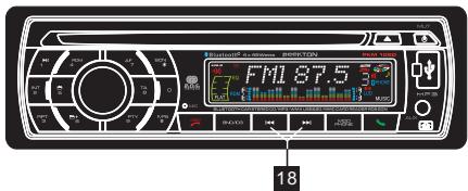 PEEKTON PKM1050 - Fonctionnement de la radio - 1