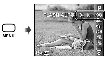 OLYMPUS TOUGH 6020 - Utiliser le flash - 1