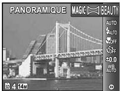 OLYMPUS TOUGH 6020 - Créer des photos panoramiques (mode ) - 1