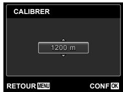 OLYMPUS TOUGH 6020 - Pour ajuster l'affichage de l'altitude ou de la profondeur d'eau - 1