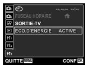 OLYMPUS TOUGH 6020 - Utiliser le menu - 5