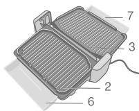 TEFAL GC4006 - Branchement et préchauffage - 1