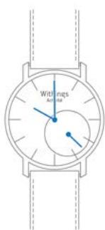 WITHINGS ACTIVITE POP GRIS - Calibrer les aiguilles - 3