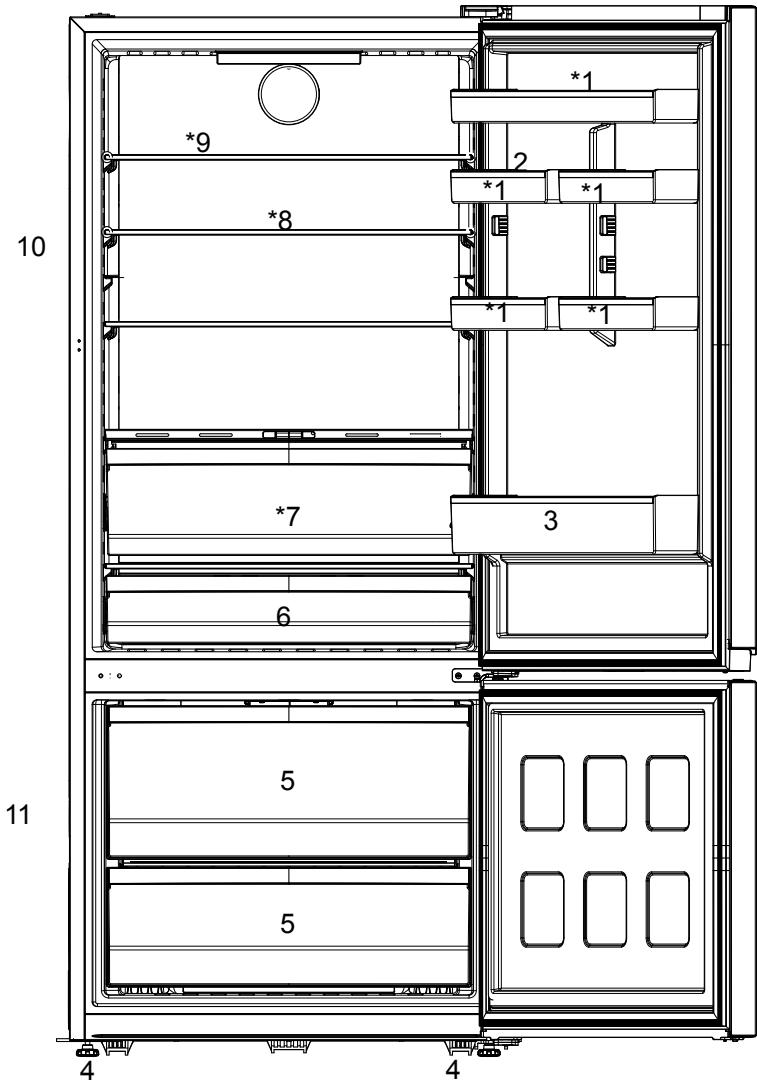 BEKO REFRIGERATEURB7RCNES595ZXPW - Informatii privind ambalajul - 2