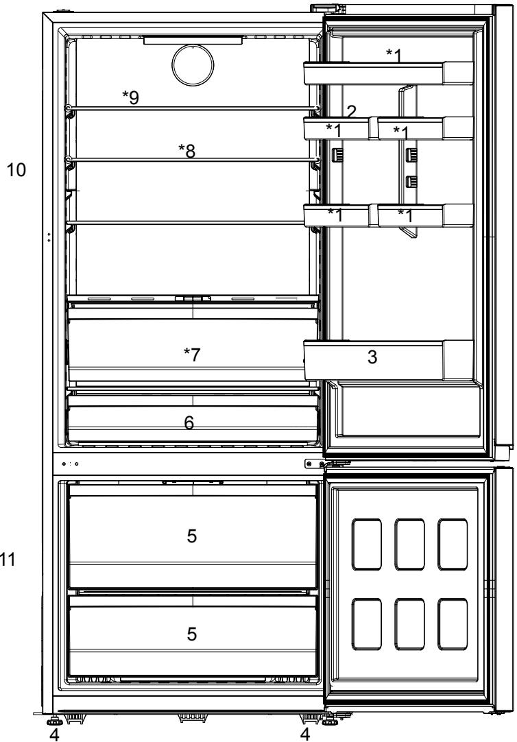 BEKO REFRIGERATEURB7RCNES595ZXPW - Informations sur l'emballage - 2