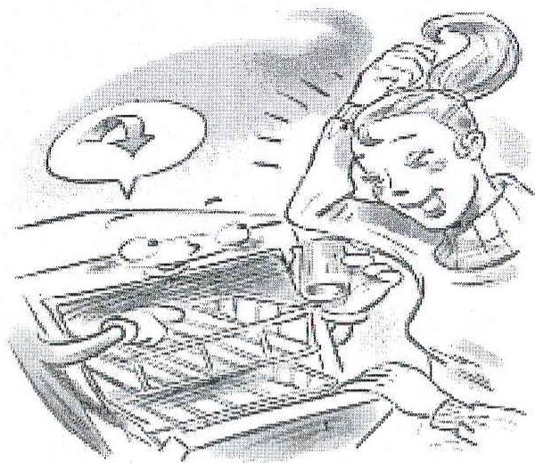 ARISTON LV46 - Le réglage du panier supérieur? - 3