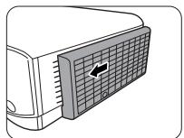 VIEWSONIC PA503WB - Nettoyage du filtre à poussière - 5