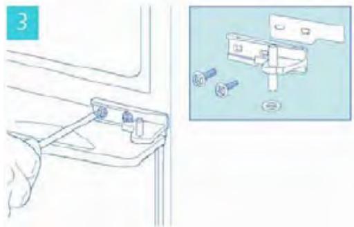PROLINE DD120-1 - Inverser la porte - 3