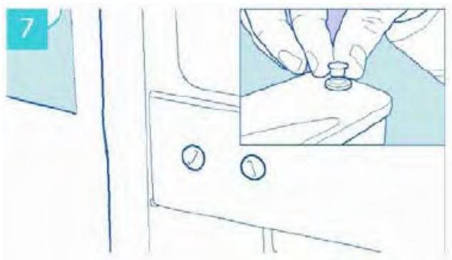 PROLINE DD120-1 - Inverser la porte - 7