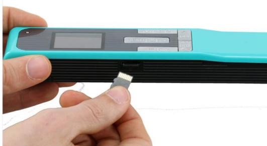 IRIS IRIScan Book 5 Turquoise - Utilisation de l'adaptateur de carte microsd (windows, mac OS et tablette) - 1