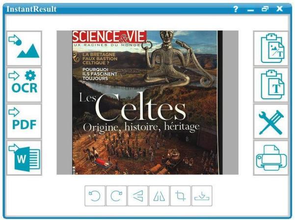 IRIS IRIScan Book 5 Turquoise - Utilisation d'instantresult pour enregistrer les fichiers numérisés (reconnus) - 1