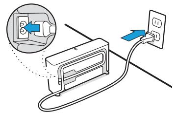 IROBOT Braava Jet - Mise en place de la base de chargement et branchement - 2