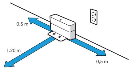 IROBOT Braava Jet - Mise en place de la base de chargement et branchement - 1