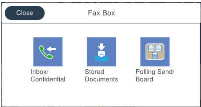 EPSON WF-7840 - Fonction : vérification de l'état ou des journaux pour les tâches de fax - 2