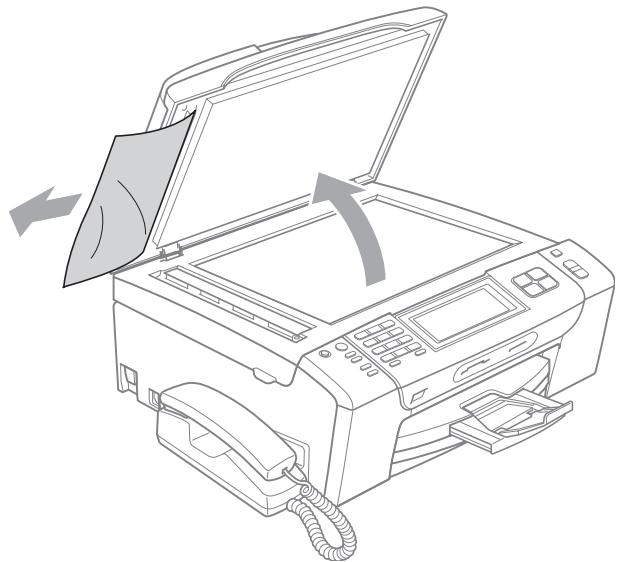 BROTHER MFC-790CW - Le document est coincé à l'intérieur du chargeur ADF - 1