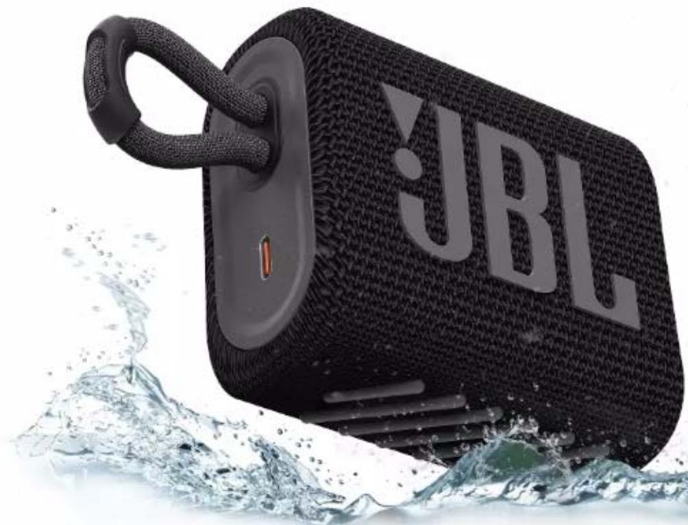 JBL Go 3 Bleu - 1