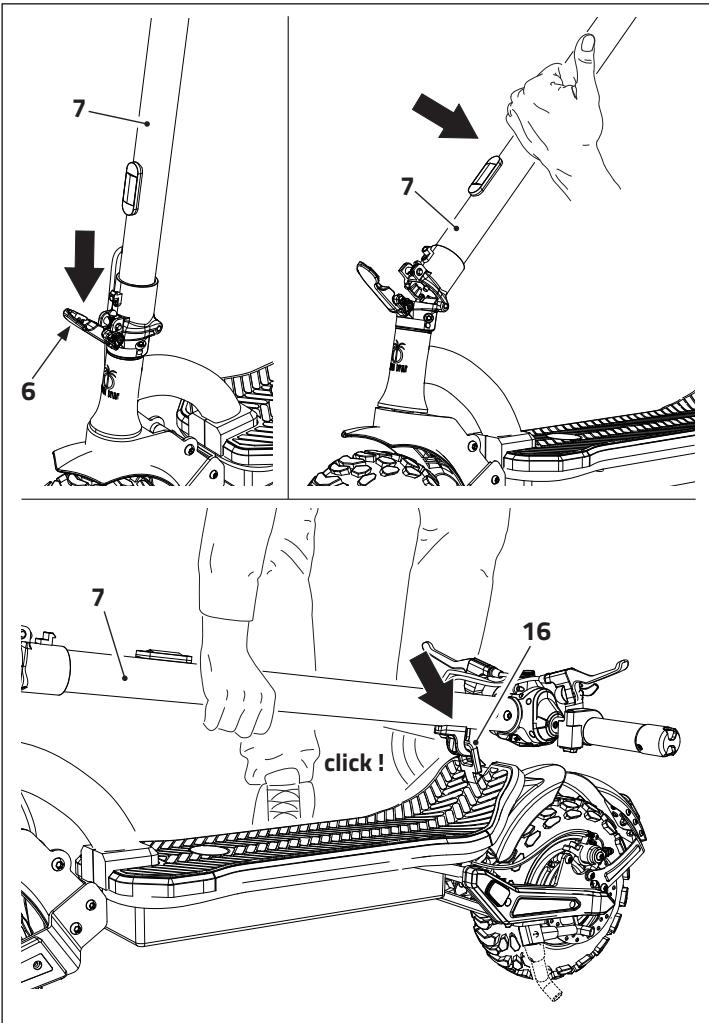 OCEAN DRIVE OD-KICK-S12-EU-PKD - RICHIUDERE E TRASPORTARE IL MONOPATTINO - 3